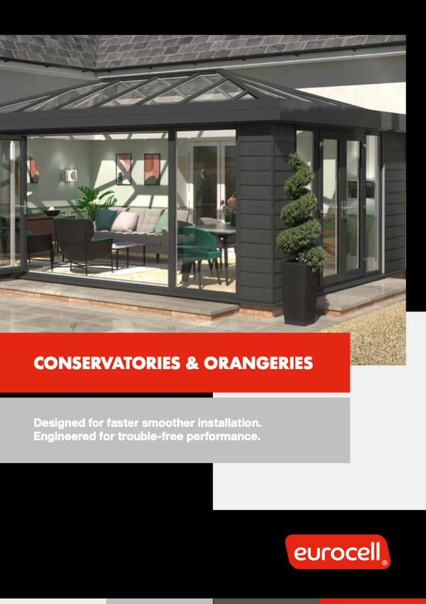 Conservatories & Orangeries – design guide brochure cover