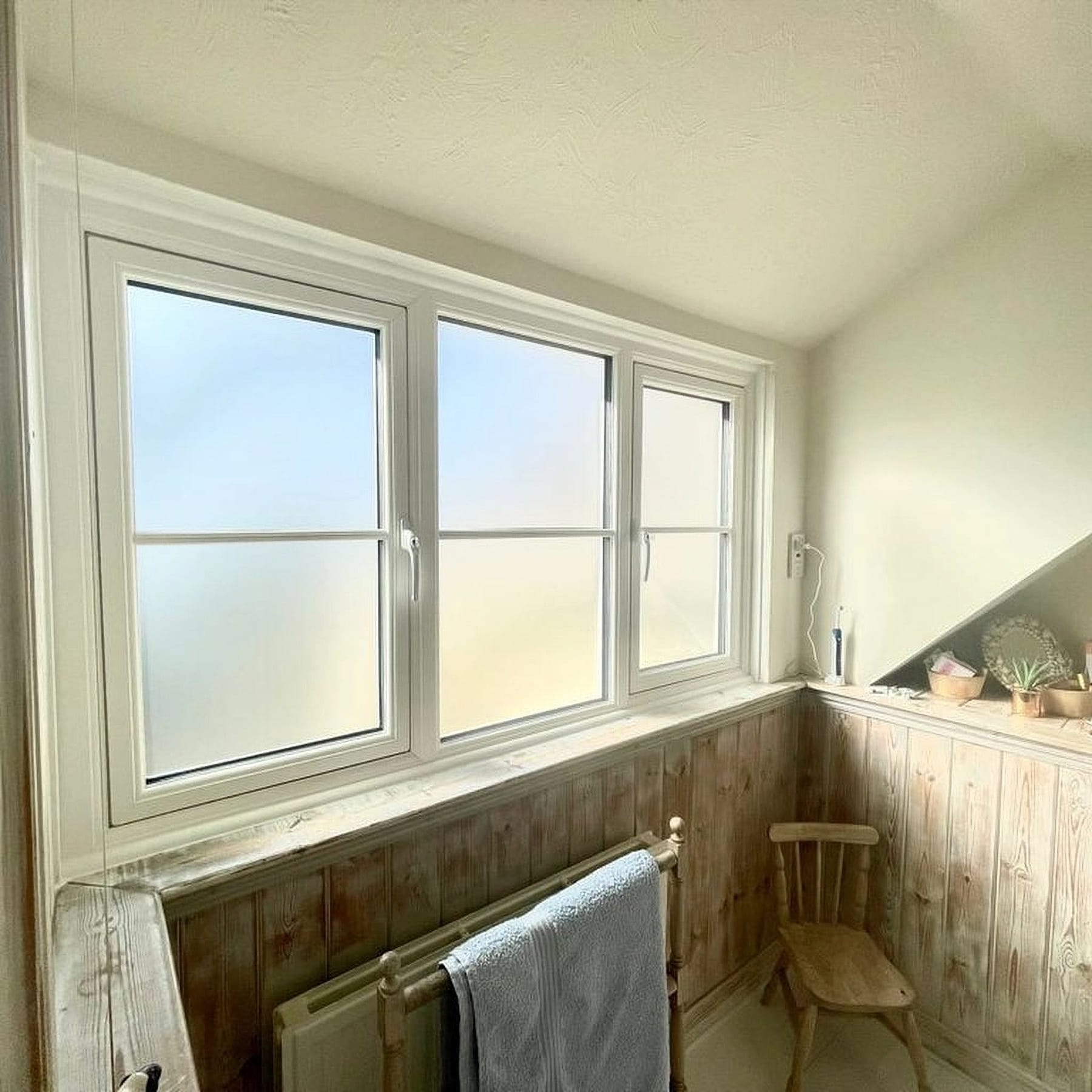 New white uPVC windows fitted in a home in Clacton, Essex